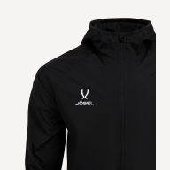 Куртка ветрозащитная JOGEL CAMP Rain Jacket, черный - downloaded from prime-sport.ru
