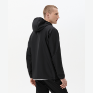Куртка ветрозащитная JOGEL CAMP Rain Jacket, черный - downloaded from prime-sport.ru