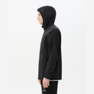 Куртка ветрозащитная JOGEL CAMP Rain Jacket, черный - downloaded from prime-sport.ru