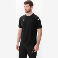 Футболка тренировочная JÖGEL CAMP 2 CVC Training Tee, черный - Футболка тренировочная JÖGEL CAMP 2 CVC Training Tee, черный
