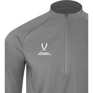 Джемпер ветрозащитный JÖGEL PREMIER PerFormPROOF 1/4 Zip Wind Top, серый - Джемпер ветрозащитный JÖGEL PREMIER PerFormPROOF 1/4 Zip Wind Top, серый