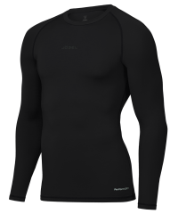 Футболка компрессионная с длинным рукавом JOGEL PerFormDRY Baselayer Tee LS 2, черный
