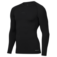 Футболка компрессионная с длинным рукавом JOGEL PerFormDRY Baselayer Tee LS 2, черный - downloaded from prime-sport.ru