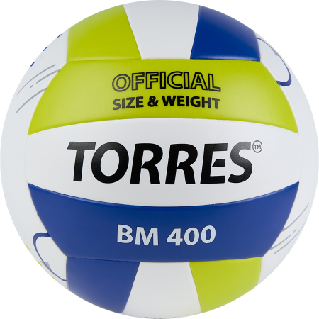 Мяч волейбольный TORRES BM400 V42315, размер 5