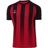 Футболка игровая JÖGEL CAMP Striped Jersey, красный/черный, детский