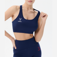 Бра тренировочное JOGEL DIVISION PerFormDRY Womens Top, темно-синий - downloaded from prime-sport.ru