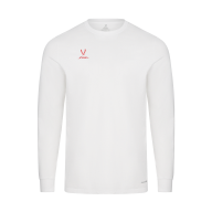 Футболка баскетбольная с длинным рукавом JOGEL DIVISION PerFormDRY Pre-Match Longsleeve Jersey, белый - downloaded from prime-sport.ru