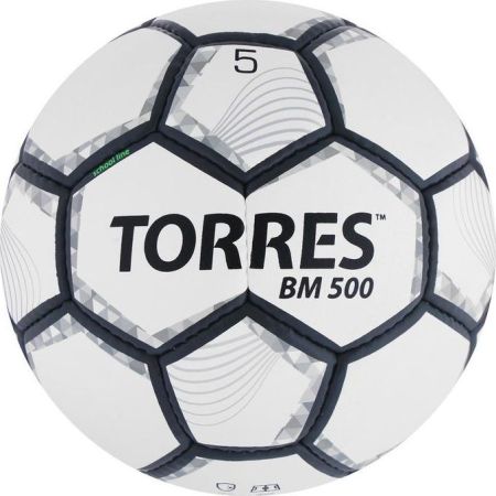 Мяч футбольный TORRES BM 500, PU, ручная сшивка, 32 панели, р. 5