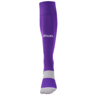 Гетры футбольные JÖGEL CAMP BASIC SOCKS, фиолетовый/серый/белый - Гетры футбольные JÖGEL CAMP BASIC SOCKS, фиолетовый/серый/белый