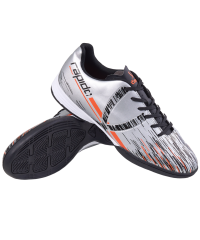 Бутсы зальные JOGEL Rapido IN Silver/black, детский