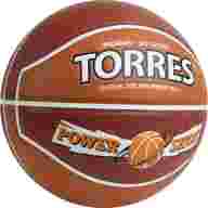 Мяч баск. TORRES Power Shot, B323187, р.7, 8 пан., ПУ, нейлон.корд,бут.кам, коричнево-оранжевый - Мяч баск. TORRES Power Shot, B323187, р.7, 8 пан., ПУ, нейлон.корд,бут.кам, коричнево-оранжевый