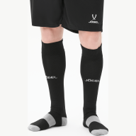 Гетры футбольные JÖGEL CAMP BASIC SOCKS, черный/серый/белый - Гетры футбольные JÖGEL CAMP BASIC SOCKS, черный/серый/белый