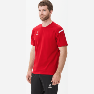 Футболка тренировочная JÖGEL CAMP 2 CVC Training Tee, красный - Футболка тренировочная JÖGEL CAMP 2 CVC Training Tee, красный