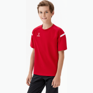 Футболка тренировочная JÖGEL CAMP 2 CVC Training Tee, красный - Футболка тренировочная JÖGEL CAMP 2 CVC Training Tee, красный