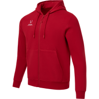Худи JOGEL ESSENTIAL Fleece Zip Hoodie, темно-красный