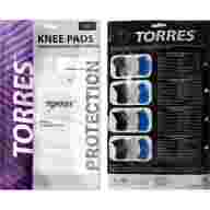 Наколенники спортивные TORRES Basic, PRL112220XL-01, размер XL, пара, белый - Наколенники спортивные TORRES Basic, PRL112220XL-01, размер XL, пара, белый