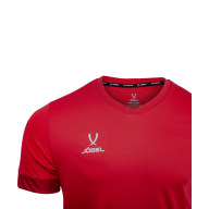 Футболка игровая JOGEL DIVISION PerFormDRY Union Jersey, красный/ темно-красный/белый - downloaded from prime-sport.ru