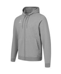 Худи на молнии ESSENTIAL Cotton FZ Hoodie, серый меланж