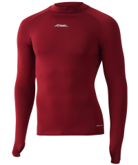 Футболка компрессионная с длинным рукавом JOGEL Camp PerFormDRY Top LS, гранатовый