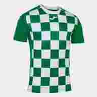 Игровая футболка JOMA FLAG II Зеленый-белый - Игровая футболка JOMA FLAG II Зеленый-белый