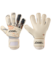 Перчатки вратарские JOGEL MAGNUM UL4 Roll-Hybrid, белый
