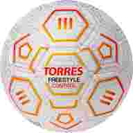 Мяч футб. TORRES Freestyle Control, F3231765, р.5, 32 п.,PU-Microfi, термосшив., бело-оран-сереб - Мяч футб. TORRES Freestyle Control, F3231765, р.5, 32 п.,PU-Microfi, термосшив., бело-оран-сереб