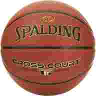 Мяч баск. SPALDING TF Cross Court  76931Z, р.7, композит. кожа (ПУ), коричнево-черный - Мяч баск. SPALDING TF Cross Court  76931Z, р.7, композит. кожа (ПУ), коричнево-черный