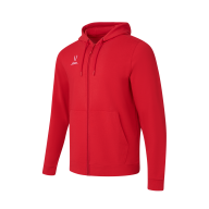 Худи на молнии ESSENTIAL Cotton FZ Hoodie, красный - downloaded from prime-sport.ru