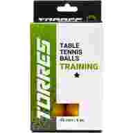 Мяч для наст. тенниса TORRES Training 1*, TT23015, диам. 40+ мм, упак. 6 шт, оранж - Мяч для наст. тенниса TORRES Training 1*, TT23015, диам. 40+ мм, упак. 6 шт, оранж