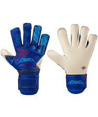 Перчатки вратарские JOGEL MAGNUM SL3 Roll-Hybrid, синий
