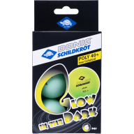 Мяч для настольного тенниса Donic Glow in the dark, 6 шт. - Мяч для настольного тенниса Donic Glow in the dark, 6 шт.