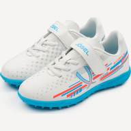 Бутсы многошиповые JÖGEL Evofly TF Talant White/blue, детский - Бутсы многошиповые JÖGEL Evofly TF Talant White/blue, детский