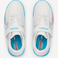 Бутсы многошиповые JÖGEL Evofly TF Talant White/blue, детский - Бутсы многошиповые JÖGEL Evofly TF Talant White/blue, детский