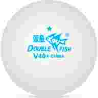 Мяч для наст. тенниса DOUBLE FISH 1* Ball, арт. V40+1, диам. V40+мм,плаcтик,упак.100 шт,белый - Мяч для наст. тенниса DOUBLE FISH 1* Ball, арт. V40+1, диам. V40+мм,плаcтик,упак.100 шт,белый