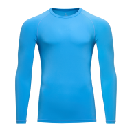 Футболка компрессионная с длинным рукавом JOGEL PerFormDRY Baselayer LS Tee, голубой - downloaded from prime-sport.ru