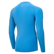Футболка компрессионная с длинным рукавом JOGEL PerFormDRY Baselayer LS Tee, голубой - downloaded from prime-sport.ru