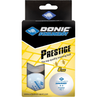 Мяч для настольного тенниса Donic 2* Prestige, белый 6 шт. - Мяч для настольного тенниса Donic 2* Prestige, белый 6 шт.