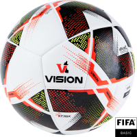 Мяч футб. VISION Spark, F324045, р.5, FIFA Basiс, 24 пан,ПУ,2 подкл.слой,гибрид.сшив,бело-мультикол
