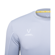 Футболка вратарская JOGEL CAMP GK Padded LS, серый/черный/белый, детский - downloaded from prime-sport.ru