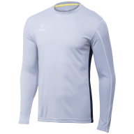 Футболка вратарская JOGEL CAMP GK Padded LS, серый/черный/белый, детский - downloaded from prime-sport.ru