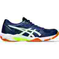 Кроссовки волейбольные мужские ASICS Gel-Rocket 11 1071A091 103, р.12,5 (рос.45.5), бело-т.синий - Кроссовки волейбольные мужские ASICS Gel-Rocket 11 1071A091 103, р.12,5 (рос.45.5), бело-т.синий