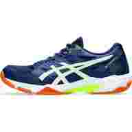Кроссовки волейбольные мужские ASICS Gel-Rocket 11 1071A091 103, р.12,5 (рос.45.5), бело-т.синий - Кроссовки волейбольные мужские ASICS Gel-Rocket 11 1071A091 103, р.12,5 (рос.45.5), бело-т.синий