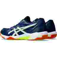 Кроссовки волейбольные мужские ASICS Gel-Rocket 11 1071A091 103, р.12,5 (рос.45.5), бело-т.синий - Кроссовки волейбольные мужские ASICS Gel-Rocket 11 1071A091 103, р.12,5 (рос.45.5), бело-т.синий