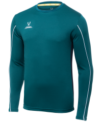 Футболка вратарская JOGEL CAMP GK Padded LS, зеленый/черный/белый, детский