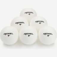 Мяч для настольного тенниса Roxel 1* Tactic, белый, 6 шт. - Мяч для настольного тенниса Roxel 1* Tactic, белый, 6 шт.