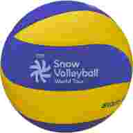 Мяч для вол. на снегу MIKASA SV335-V8, р.5, FIVB Appr, синт.пена ТПЕ, клееный, бут.кам, жел-син - Мяч для вол. на снегу MIKASA SV335-V8, р.5, FIVB Appr, синт.пена ТПЕ, клееный, бут.кам, жел-син