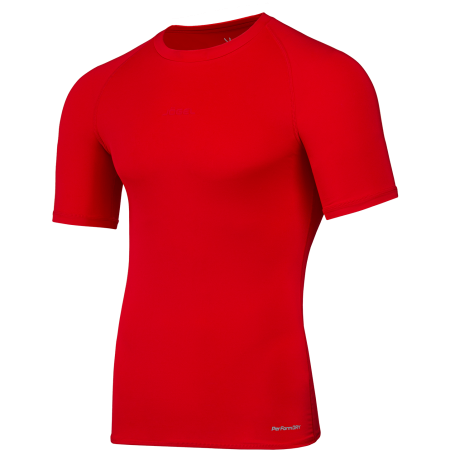 Футболка компрессионная JÖGEL PerFormDRY Baselayer Tee SS 2, красный