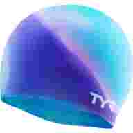 Шапочка для плавания TYR Multi Silicone Cap, LCSM-528, зелено-фиолетовый - Шапочка для плавания TYR Multi Silicone Cap, LCSM-528, зелено-фиолетовый