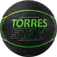 Мяч баскетбольный TORRES Star B323127, размер 7 - Мяч баскетбольный TORRES Star B323127, размер 7