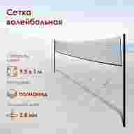 Сетка для волейбола, 9,5х1 м, нить 2,8 мм, ячейки 100х100 мм, цвет белый - Сетка для волейбола, 9,5х1 м, нить 2,8 мм, ячейки 100х100 мм, цвет белый